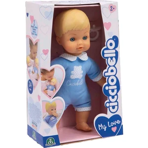 Cicciobello Yumuş Bebek 24 cm CCBA6000 Mavi Tulum