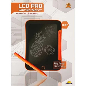 Turuncu 10,5" LCD Dijital Çizim Tableti