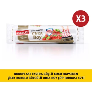 Koku Hapseden Çilek , Büzg Orta Boy Çöp 15LIX3 Ad