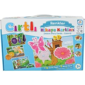 Laço Kids Cırtlı Hikaye Kartları Renkler LC7207