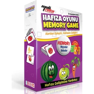 Moli Hafıza Oyunu Meyveler ve Sebzeler Serisi – Memory Game
