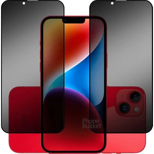 iPhone 14 Plus Gizli Hayalet Cam Ekran Koruyucu 2'li Paket
