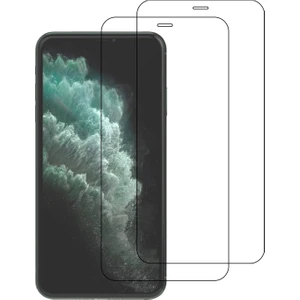iPhone 11 Pro Max Temperli Cam Ekran Koruyucu Tam Ekran Kaplama, 2'li Paket