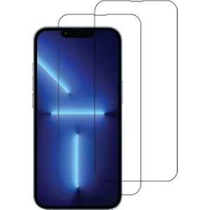 iPhone13 Pro Temperli Cam Ekran Koruyucu Tam Ekran Kaplama, 2'li Paket