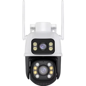 AV-S307 2 Kameralı Wifi 6mp Onvif Dış Mekan Kamera