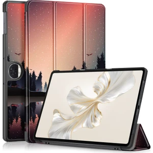 Honor Pad 9 Için Custer Boyalı Deri Kılıf (Yurt Dışından)