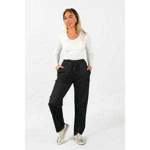 Kadın 2 Iplik Eşofman Altı Siyah