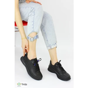 Mammimia Kadın Yazlık Spor Tarz Ortopedik Deri Casual Ayakkabı M25/YA-ALTA