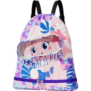 Joyful World Çocuk Büyük Yüzme Çantası Sırt Çantası Rahat Çanta Saklama Çantası (Yurt Dışından)