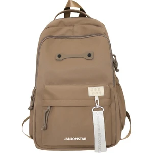 Ortaokul Öğrencilerinin Okul Çantaları, Erkek Üniversite Kampüsü Basit Ortaokul Öğrencilerinin Erkek Kirlenmeye Dayanıklı Büyük Kapasiteli Lise Öğrencilerinin Sırt Çantaları (Yurt Dışından)