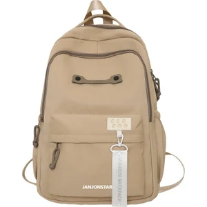 Ortaokul Öğrencilerinin Okul Çantaları, Erkek Üniversite Kampüsü Basit Ortaokul Öğrencilerinin Erkek Kirlenmeye Dayanıklı Büyük Kapasiteli Lise Öğrencilerinin Sırt Çantaları (Yurt Dışından)