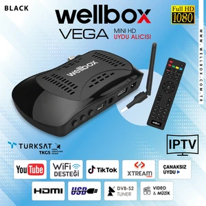 Wi-Fi Youtube I P T V Özellikli Çanaklı Çanaksızfull Hd Uydu Alıcısı
