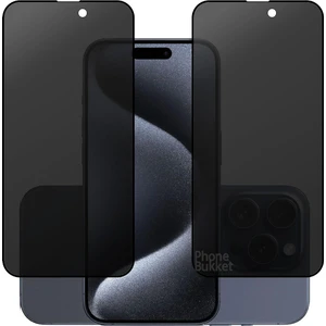 iPhone15 Pro Gizli Hayalet Cam Ekran Koruyucu 2'li Paket