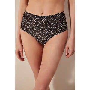 Luna Yüksek Bel Simli Çok Renkli Bikini Altı