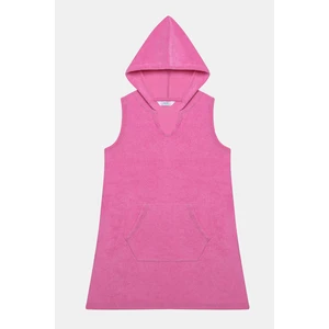 Kız Çocuk Beach Towel Pembe Elbise