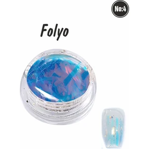 Tırnak Süsleme Folyo Parçaları Nail Art Tırnak Süsleme Şeritleri