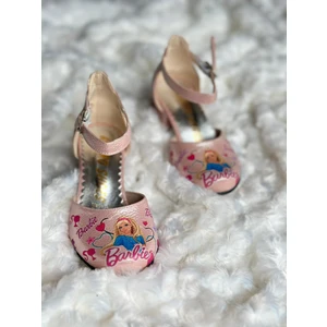 Gala Stil Gala Barbıe Baskılı Topuklu Çocuk Aykkabı