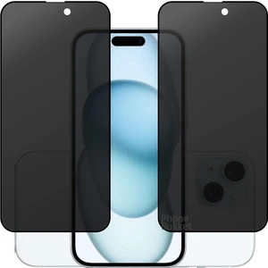 iPhone15 Gizli Hayalet Cam Ekran Koruyucu 2'li Paket