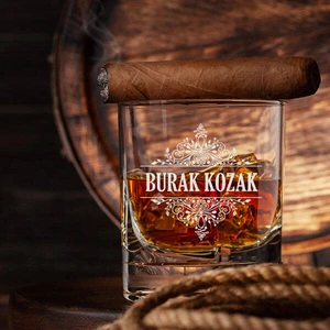 Kişiye Özel Erkeğe  Viski Bardağı