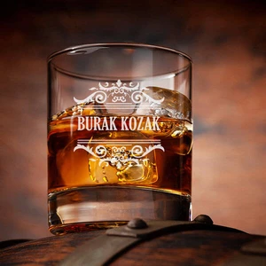 Premium Isimli Viski Bardağı