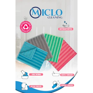 Mıclo Cleaning Mikrofiber Mutfak & Banyo Zor Kir Bezi 4’lü Paket