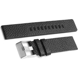 Diesel Saat Uyumlu 24MM Siyah Renk Hakiki Deri Saat Kordonu