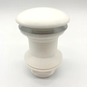 Seramik Kafalı Popup (Bas-Aç) Lavabo Sifonu