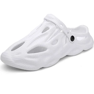2024 Yaz Yeni Coconut Crocs Erkek Dış Giyim Sandalet Kaymaz Plaj Terliği (Yurt Dışından)