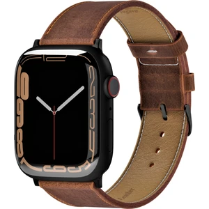 Apple Watch Deri Kordon 38MM 40MM 41MM 3 4 5 6 7 Se 8 9 Uyumlu Hakiki Deri Kayış Taba