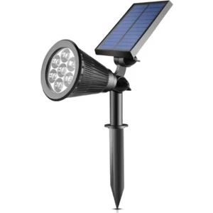 Ucuz Geldi 7W LED Solar Kazıklı Çim Armatür Cata Güneş Enerjili Çim Lambası Bahçe Aydınlatma Yeşil LED Işık