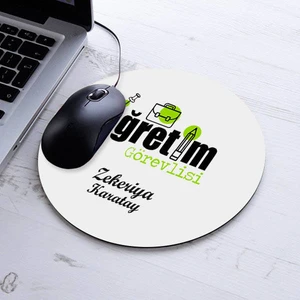 Kişiye Özel Öğretim Görevlileri Için Yuvarlak Mousepad