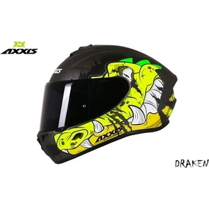 Axxıs Draken S Trooper D3 Mat Fluoer Yellow