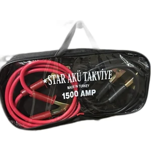 Çantalı Akü Takviye Kablosu 1500 Amper 2 Metre
