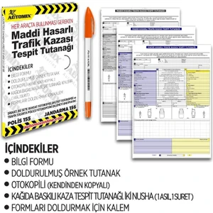 Kaza Tespit Tutanağı