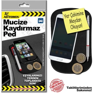 Mucize Kaydirmaz Ped Siyah