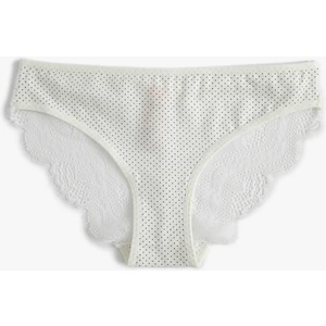 Brazilian Külot Dantelli Pamuklu