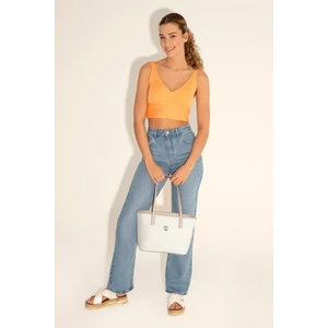 U.S. Polo Assn. Kadın Beyaz Çanta 50293676-VR013