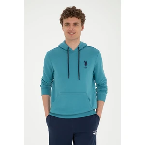 U.S. Polo Assn. Erkek Petrol Sweatshirt 50269426-VR102