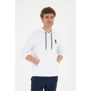 U.S. Polo Assn. Erkek Beyaz Sweatshirt 50269426-VR013