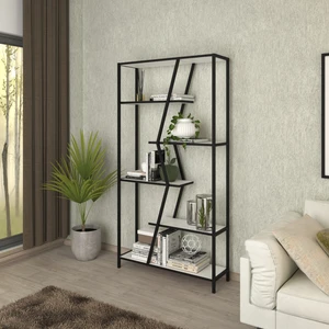 Kar Metal Ayaki 5 Rafli Kitaplik