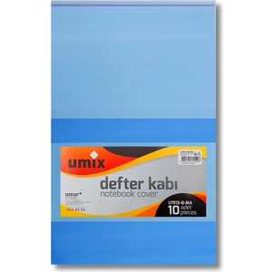 A5 Hazır Yapışkanlı Defter Kabı 10 Lu Mavi