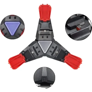 Ps4 Joystick Şarj Istasyonu Üçlü Göstergeli Playstation 4 Uyumlu Oyun Kolu Şarj Standı Göstergeli