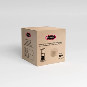 Aeropress Uyumlu Kahve Filtresi 360 Ad.