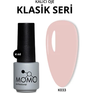 Kalıcı Oje K033, Pembe Bej, 4 ml