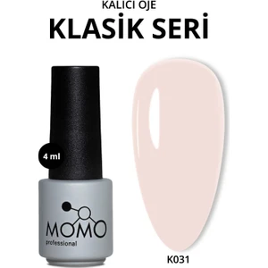 Kalıcı Oje K031, Açık Pudra Krem, 4 ml