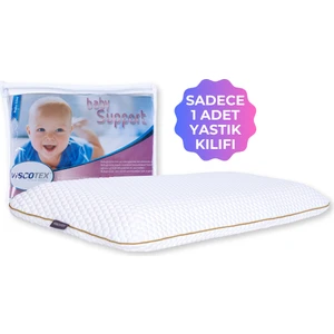 Çocuk Yastığı Kılıfı 66X33X6CM, Beyaz