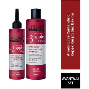 URBAN Care Expert Apple Cider Tonik + Şampuan 2'li Set