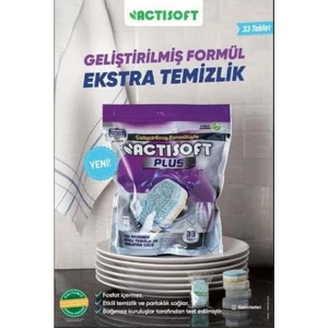 Plus Tablet Bulaşık Deterjanı 33'lü Tablet