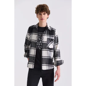 Siyah Slim Fit Erkek Gömlek