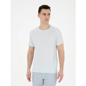 Pierre Cardin Erkek Açık Mavi Slim Fit Tişört 50288914-VR095
